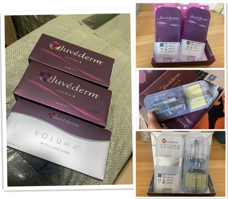 Juvederm hace frente al llenador cutáneo ácido hialurónico 2x1ml inyectable del cuidado