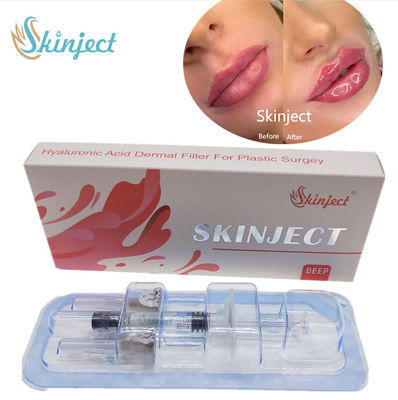 Mejilla cutánea profunda inyectable Chin Nasolabial Fold de los llenadores de los labios 2ml de Skinject ha