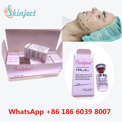 Inyección del Polivinílico-l-láctico-ácido PLLA de  para levantar la cara hundida