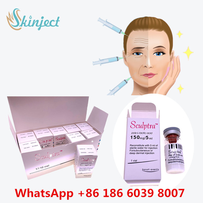 Inyección de elevación facial 150mg ha del Polivinílico-l-láctico-ácido PLLA de