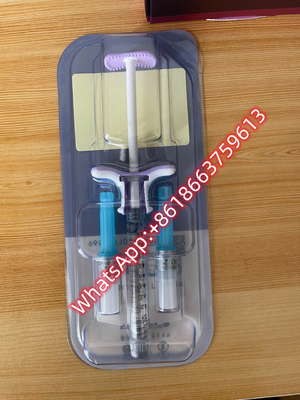 Juvederm ultra 4 inyecciones ácidas hialurónicas del llenador cutáneo para los labios