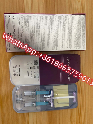 Llenador cutáneo ácido hialurónico de los labios de Juvederm Ultra3 inyectable
