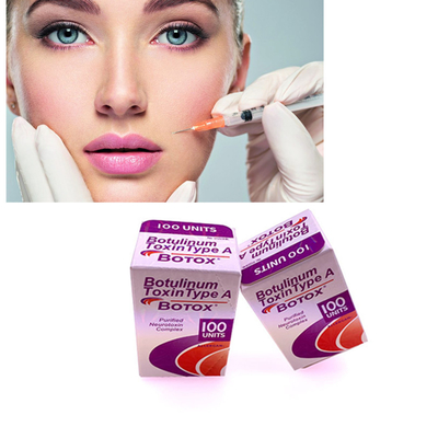 Edición inglesa de la toxina Botulinum de 100 IU Allergan