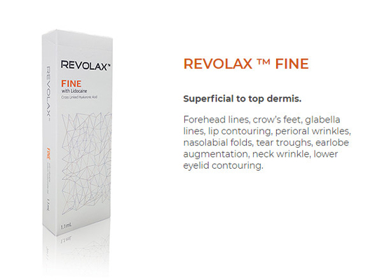 1,1 ml Revolax con Ce cutáneo inyectable PROFUNDO del llenador de la MULTA SUB-Q de Lido marcaron