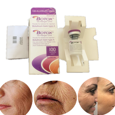 Edición inglesa de la toxina Botulinum de Allergan  y edición turca