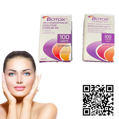 Edición inglesa de la toxina Botulinum de Allergan  y edición turca