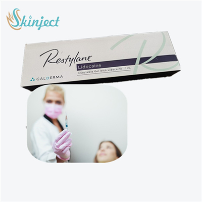Llenadores ácidos hialurónicos de  Juvederm ha para el aumento del labio del pecho