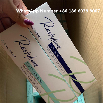 Llenadores ácidos hialurónicos de  Juvederm ha para el aumento del labio del pecho