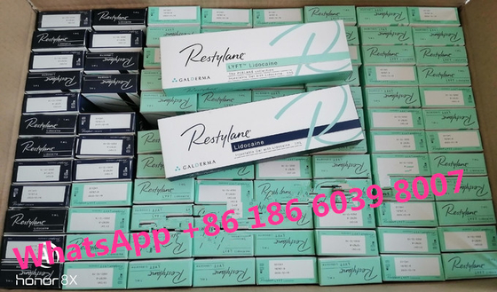 Llenadores ácidos hialurónicos de  Juvederm ha para el aumento del labio del pecho