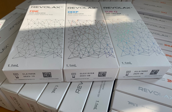 Cruz del llenador de Corea Revolax ligada para las arrugas profundas y la corrección de los dobleces