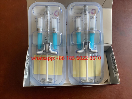 llenadores cutáneos ácidos hialurónicos inyectables de los llenadores del labio de 2x1ml Juvederm