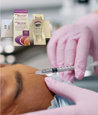 Arrugue la toxina Botulinum  del retiro 100 unidades de Allergan para la inyección del lifting facial