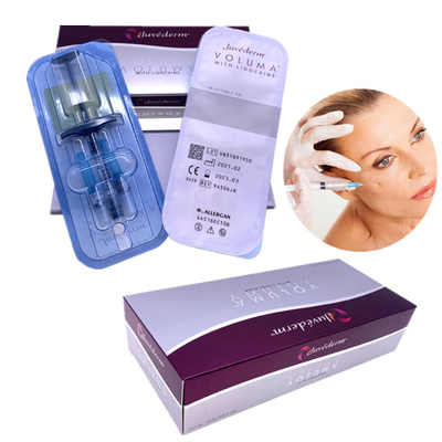 La cruz facial de Voluma Juvederm ligó el llenador de la ha para las arrugas antis de la mejilla