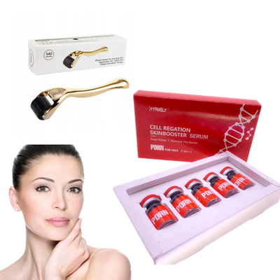 Suero de Polydeoxyribonucleotide Skinbooster PDRN con el rodillo de Derma