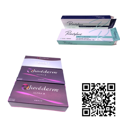 2 llenador cutáneo ácido hialurónico del ml Juvederm ultra 4 para el aumento atractivo de los labios