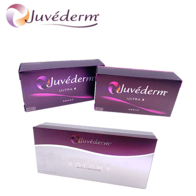 Gel Juvederm Ácido hialurónico Relleno dérmico para labios Ampliar el volumen de los pómulos