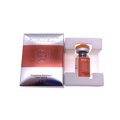 toxina Botulinum de 100units Hyamely  pulverizar 2 - temperatura de almacenamiento 8°C