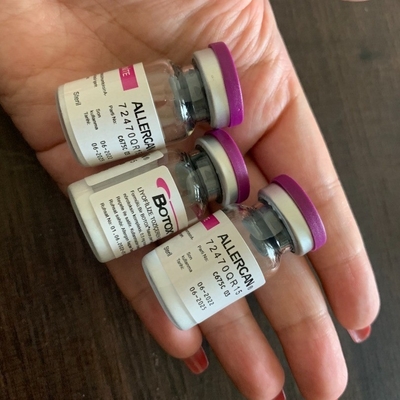 La toxina Botulinum de la pureza elevada pulveriza 100units para Allergan  Botulax
