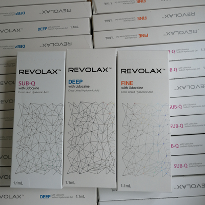 inyecciones cutáneas ácidas hialurónicas del llenador de 1.1ml Revolax para los usos cosméticos