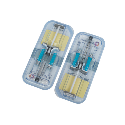 Llenadores cutáneos ácidos 2x1ml de Chin Contouring Juvederm Voluma Hyaluronic del pómulo