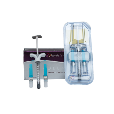 Llenadores cutáneos ácidos 2x1ml de Chin Contouring Juvederm Voluma Hyaluronic del pómulo