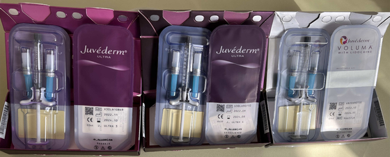 Ácido hialurónico del llenador cutáneo inyectable de Juvederm Voluma para las líneas de la sonrisa