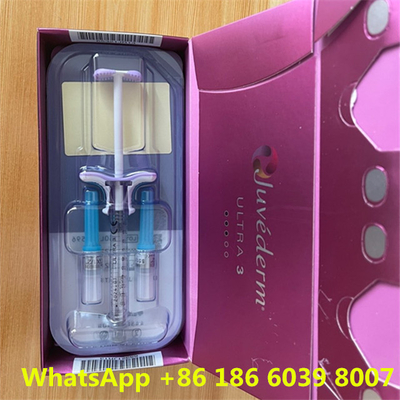 La cruz facial ligó el llenador cutáneo ácido hialurónico Juvederm ultra 2 3 4