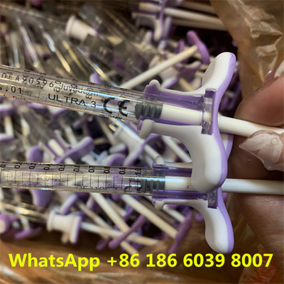 La cruz facial ligó el llenador cutáneo ácido hialurónico Juvederm ultra 2 3 4