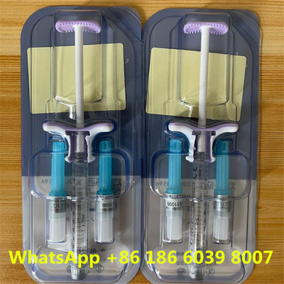 La cruz facial ligó el llenador cutáneo ácido hialurónico Juvederm ultra 2 3 4