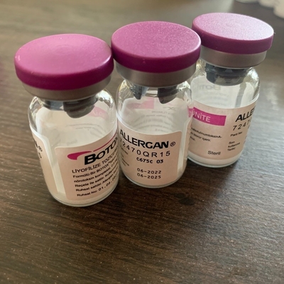 Eliminación de arrugas  100Unidades Allergan para el levantamiento facial inyección cuidado de la piel antiedad