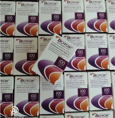 100Unidades Allergan Para Inyección de Elevación Facial Antiedad Músculo delgado Masseter Elimina las arrugas