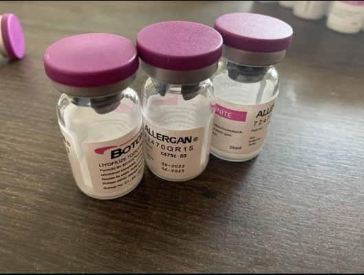 100Unidades de  Allergan para Inyección de Elevación Facial Antiedad Músculo delgado Masseter Elimina las arrugas