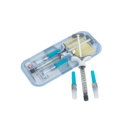 2pcs Jeringas*1ml/ Caja Relleno de ácido hialurónico Mejora labial natural y eficaz