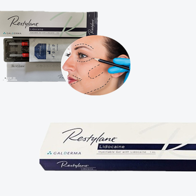 Relleno cutáneo inyectable HA Relleno para la extirpación facial de patas de gallo