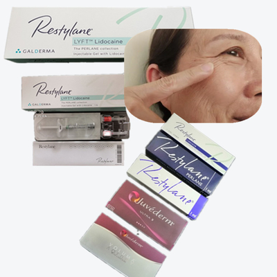 2*1ml/ Caja Relleno de pecho con ácido hialurónico HA Relleno dérmico para líneas de la frente