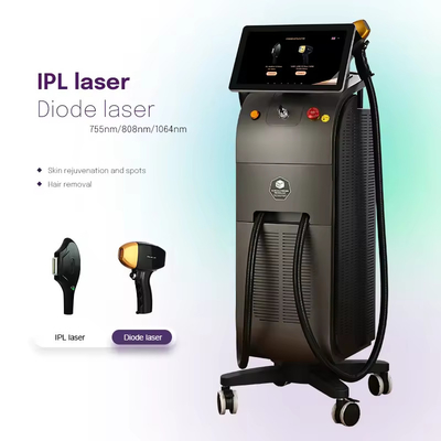 Máquina de belleza Diodo láser CE Diodo láser máquina de depilación de titanio indoloro