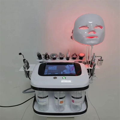 Máquina facial multifuncional de dermoabrasión hidra 11 en 1