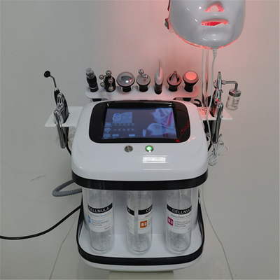 Perla Negra Manejo de la piel y los ojos Hidrógeno Oxígeno Burbujas de limpieza de la piel Moisturizante máquina de belleza