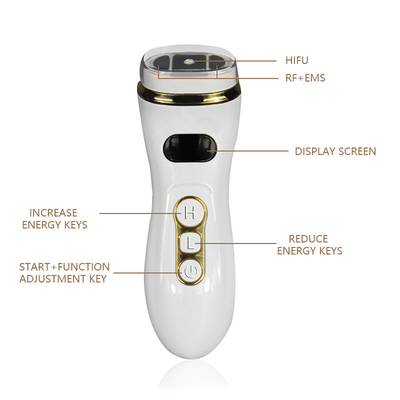 Máquina de belleza facial Cuidado de la piel portátil Uso en el hogar Esencia Masaje facial Estiramiento de la piel Refuerzo de la piel