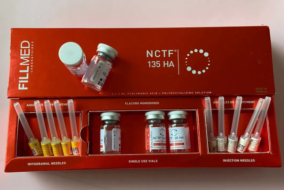 5 X 3 ml de vial de refuerzo para la piel NCTF NCTF Complejo y ácido hialurónico