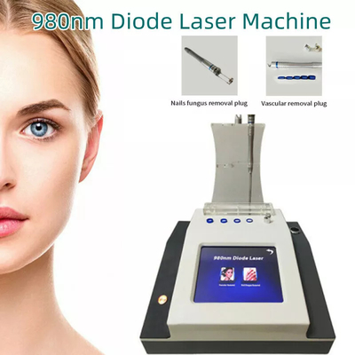 Máquina de belleza facial portátil de 2 in1 980nm de diodo láser para la extirpación de venas vasculares faciales