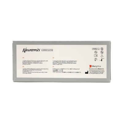 Perfección de la línea de la mandíbula Neuramis Rellenes de ácido hialurónico