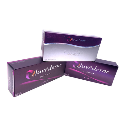 Juvaderm Dermal Filler Cross Linked Gel de ácido hialurónico para nariz labios y mandíbula