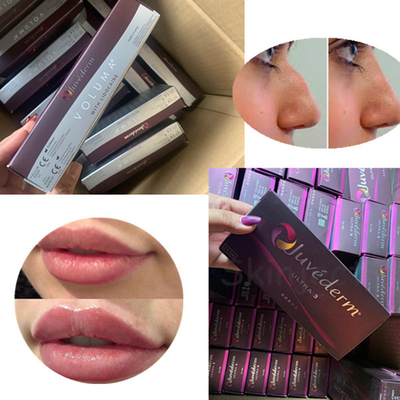 2 jeringas*1 ml de relleno cutáneo facial inyección de ácido hialurónico para mandíbula/ nariz/ labios/ mejilla y barbillas