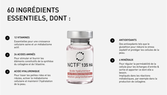 NCTF 135HA Mezoterapia Refuerzo Inyectable para la Piel 3 ml