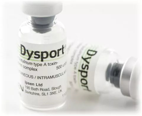 Dysport 500 Unidades de Toxina Botulínica para Tratamiento Anti-arrugas