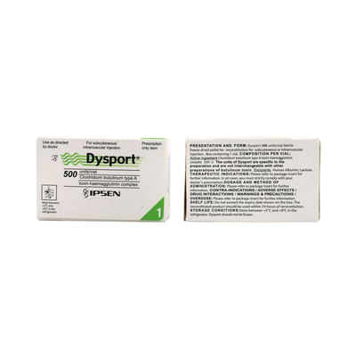 Dysport 100 Unidades Tipo A Polvo de Toxina Botulínica para Servicios Spa