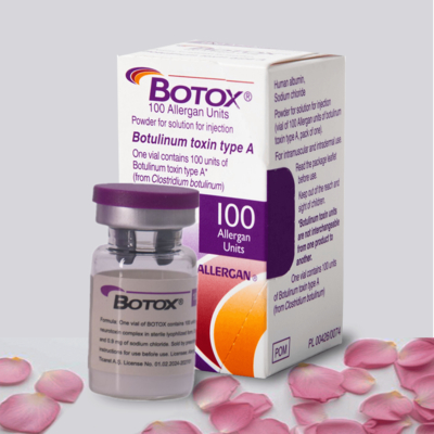 Botox Allergan 100UI Abbive Botox Toxina Clostridium Botulinum para Eliminar Líneas Faciales