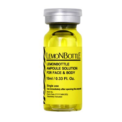 Inyección lipolítica en botella de limón de 10 ml para una reducción eficaz de la grasa