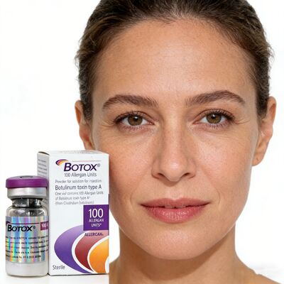 Toxina Allergan Inyección Toxina 100u Antienvejecimiento de Grado Médico Dirigido a Arrugas Faciales Dinámicas